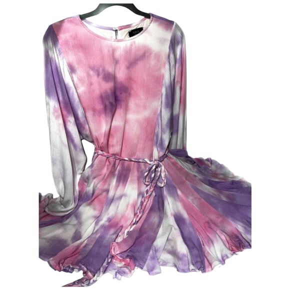 VICI Small Boho Fairy Tie-Dye Cotton Summer Dress - Picture 13 of 14